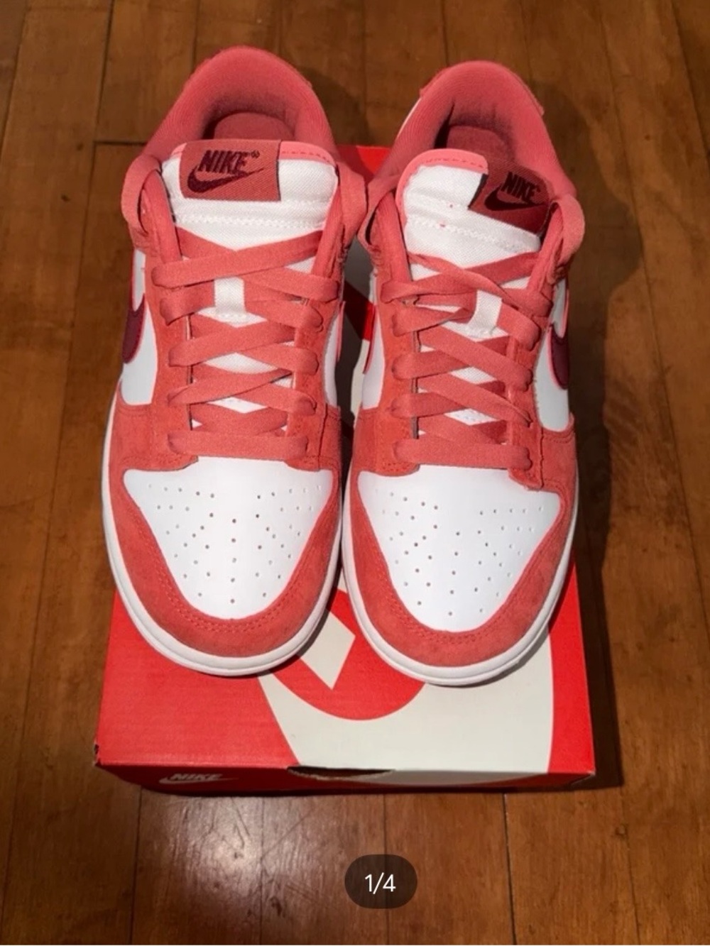 Nike Dunk Low Pink White Women's